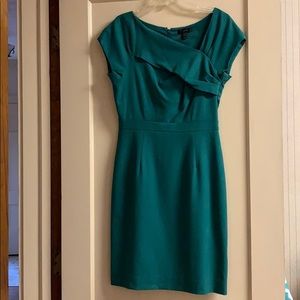 J. Crew Emerald Green Sheath Dress - size 2